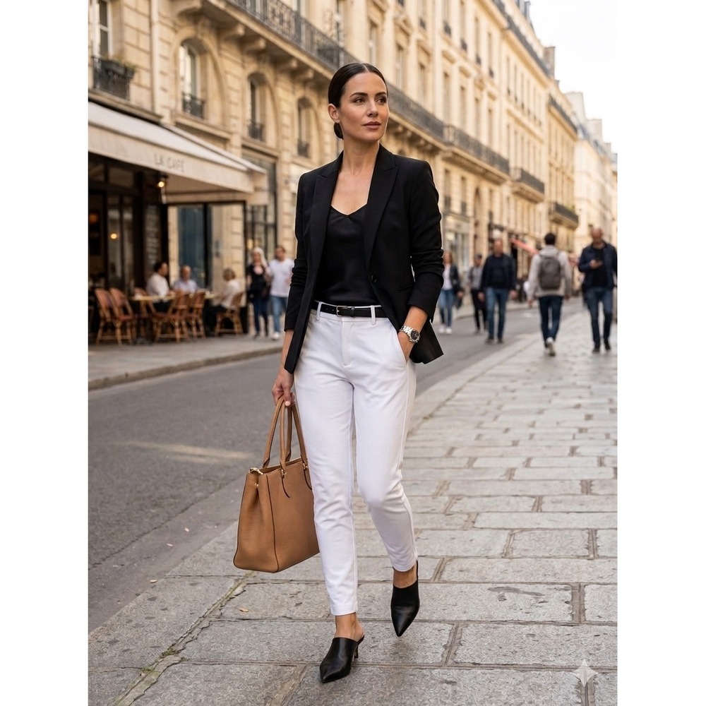 Zara Super Skinny White Stretch Trousers Pants Size 36 0706/468/250 NEW
